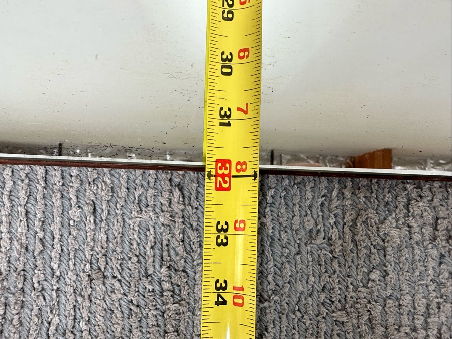 Vintage Art Deco Train Car Mirrored Bar 53W X 24D X 42H By Ganger Inc, 56 W. 45 St, New York With Matching Art Deco Etched Glass Period Mirror 36 X 32 (Shown In Additional Photos) - See Photos [Photo 28]