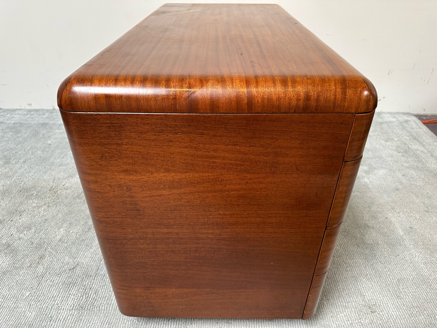 Vintage Bentwood Pedestal Desk By Paul Goldman For Plymold Plymodern Furniture Plywood 44.5W X 22D X 31H [Photo 20]