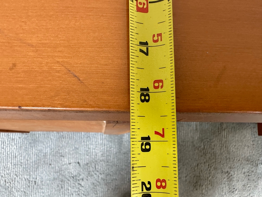 Vintage Bentwood Vanity Desk 44.5W X 18.5D X 24H With Matching Stool 22.5W X 17D X 17H By Paul Goldman For Plymold Plymodern Furniture Plywood 44.5W X 22D X 21H [Photo 26]