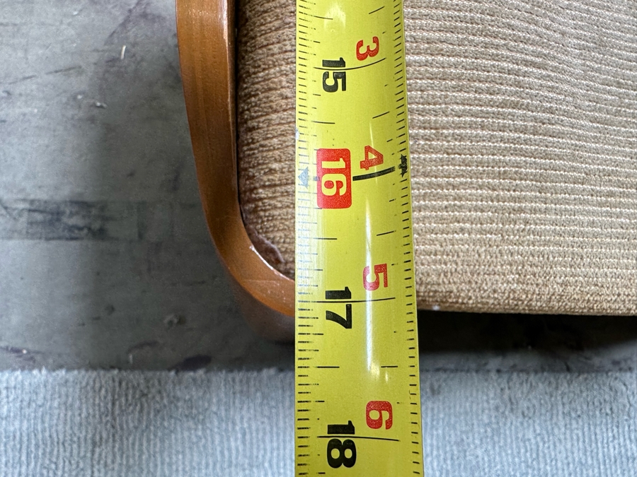 Vintage Bentwood Vanity Desk 44.5W X 18.5D X 24H With Matching Stool 22.5W X 17D X 17H By Paul Goldman For Plymold Plymodern Furniture Plywood 44.5W X 22D X 21H [Photo 29]