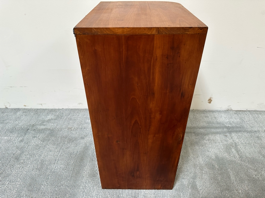 Vintage Art Deco Bookcase Bookshelf Side Table With Drawer 19W X 14.5D X 33H [Photo 10]