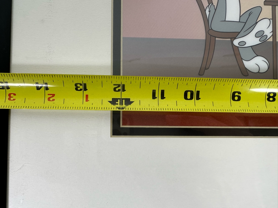 Warner Bros Animation Art Limited Edition Sericel 1999 Titled Gossamer 'Monstrous Manicure' 12 X 10 Framed 19 X 17 [Photo 9]