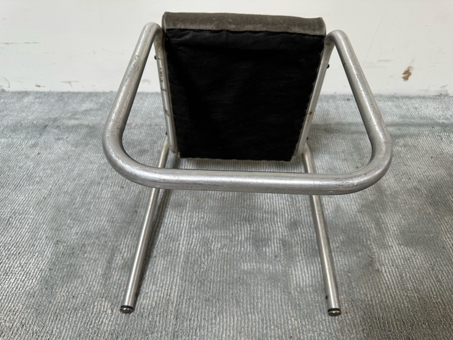 Warren McArthur For Namco Stacking Aluminum Chair Vintage Art Deco 18D X 19D X 30H [Photo 12]
