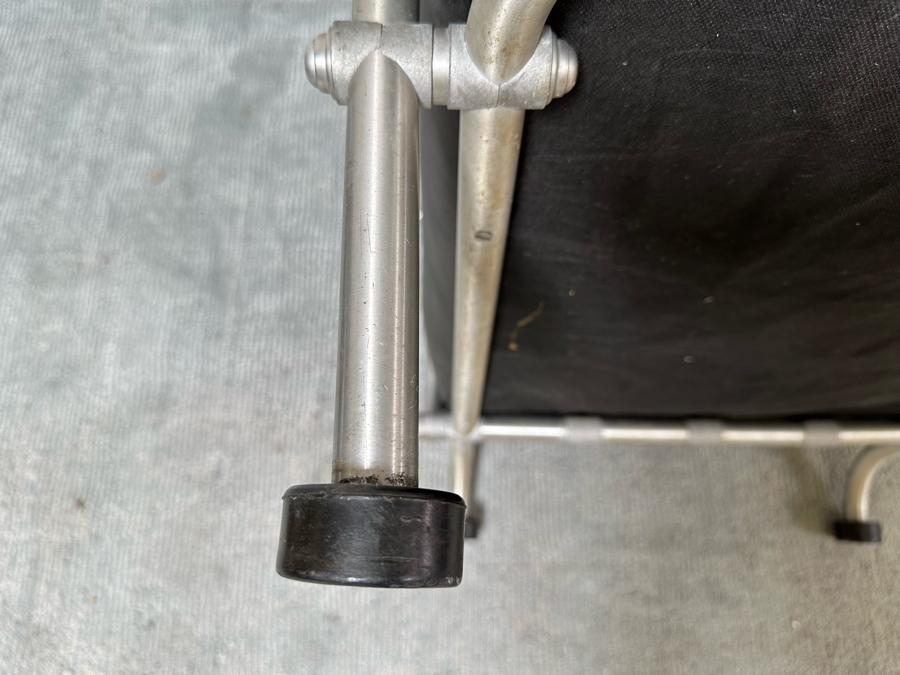 Warren McArthur Lounge Chair Aluminum Armchair With Hockey Puck Feet Vintage Art Deco 25W X 34D X 31H [Photo 14]