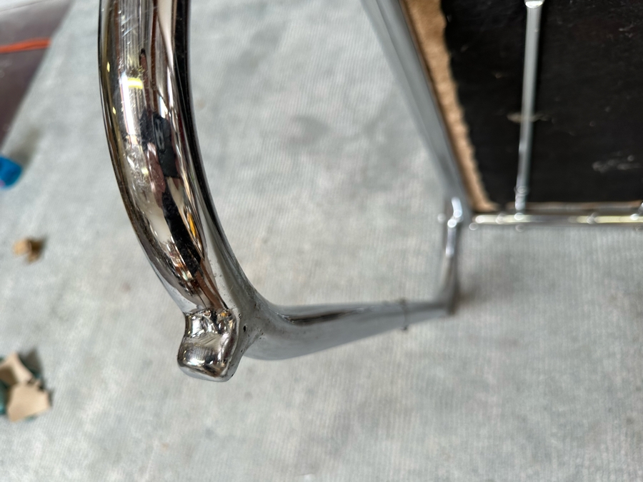 Vintage Art Deco Chrome Lounge Chair Armchair, Unattributed 26W X 36D X 33H [Photo 13]