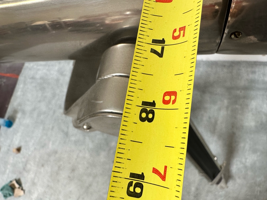 Restoration Hardware Replica WWII Celestial Binoculars For Searching The Skies From The Decks Of World War II Naval Ships With Tripod Base 24W X 18D X 54H [Photo 17]