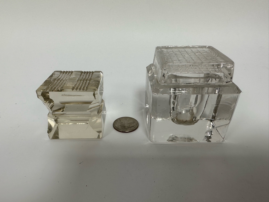 Vintage Paperweight And Inkwell [Photo 2]