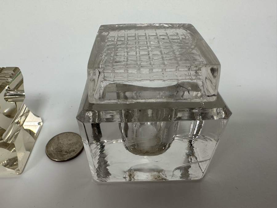 Vintage Paperweight And Inkwell [Photo 5]