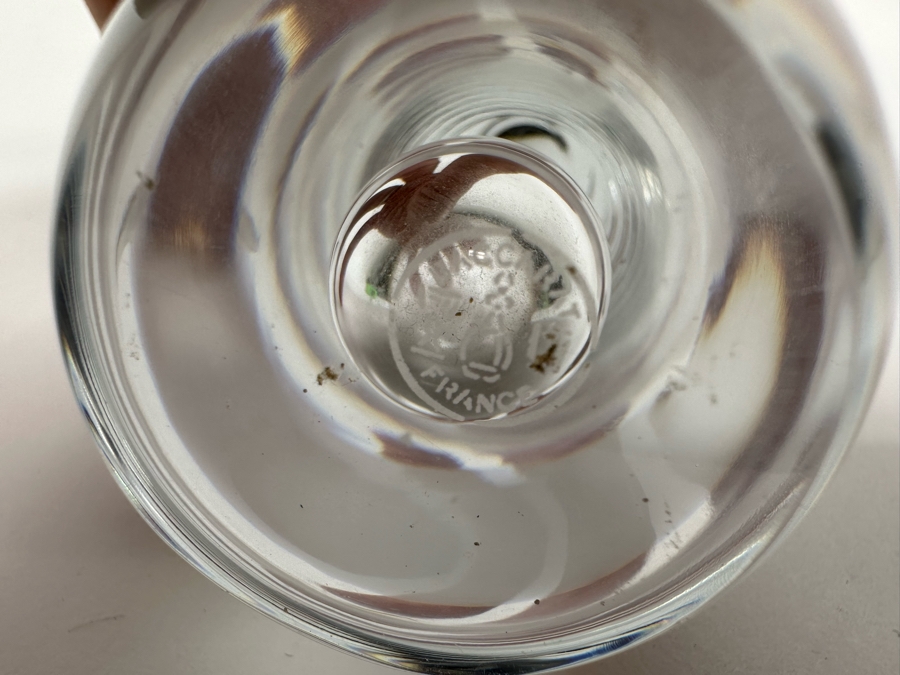 Vintage Baccarat Crystal Bud Vase Signed 7H [Photo 8]