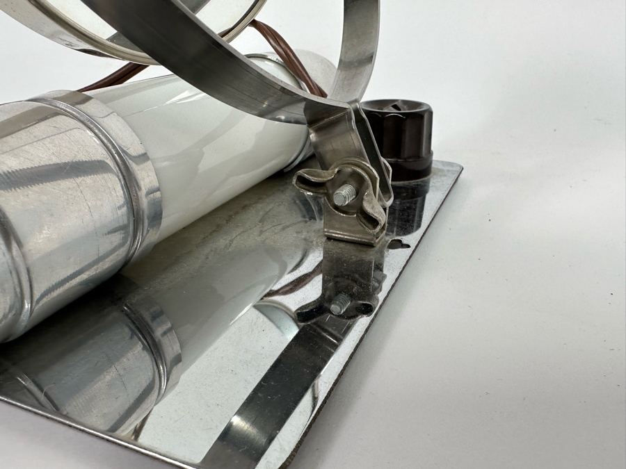 Vintage Art Deco Vanity Make Up Mirror With Light 8.5W X 4D X 9H [Photo 16]