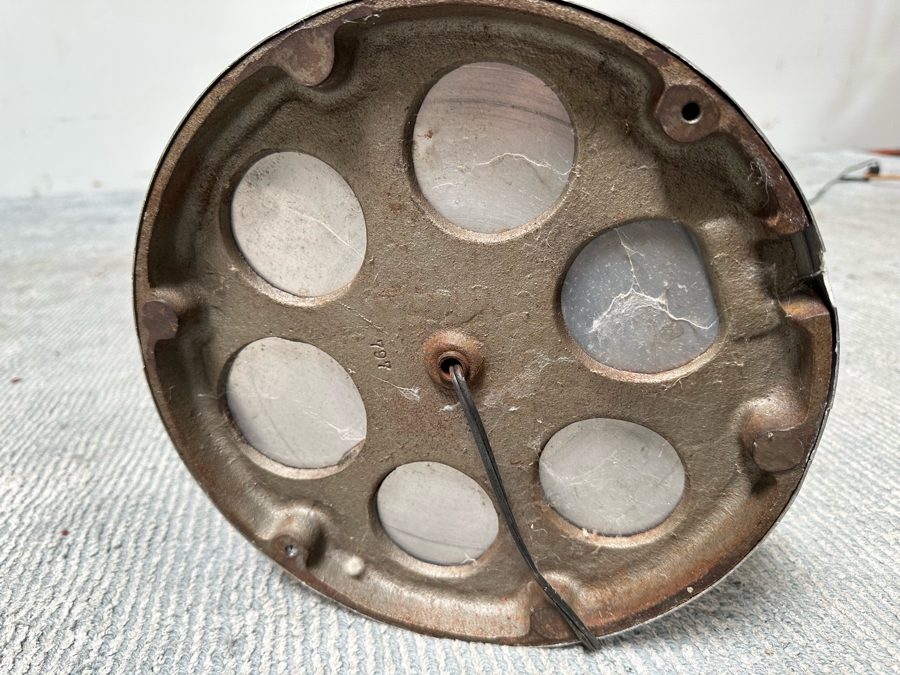 Stunning Vintage Art Deco Floor Lamp Torchiere Aluminum [Photo 9]