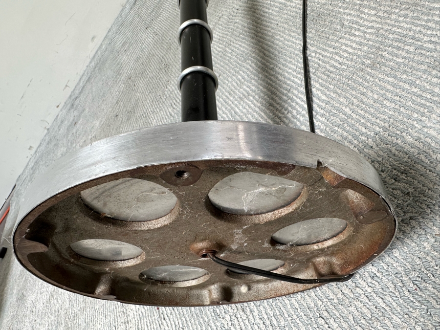 Stunning Vintage Art Deco Floor Lamp Torchiere Aluminum [Photo 10]