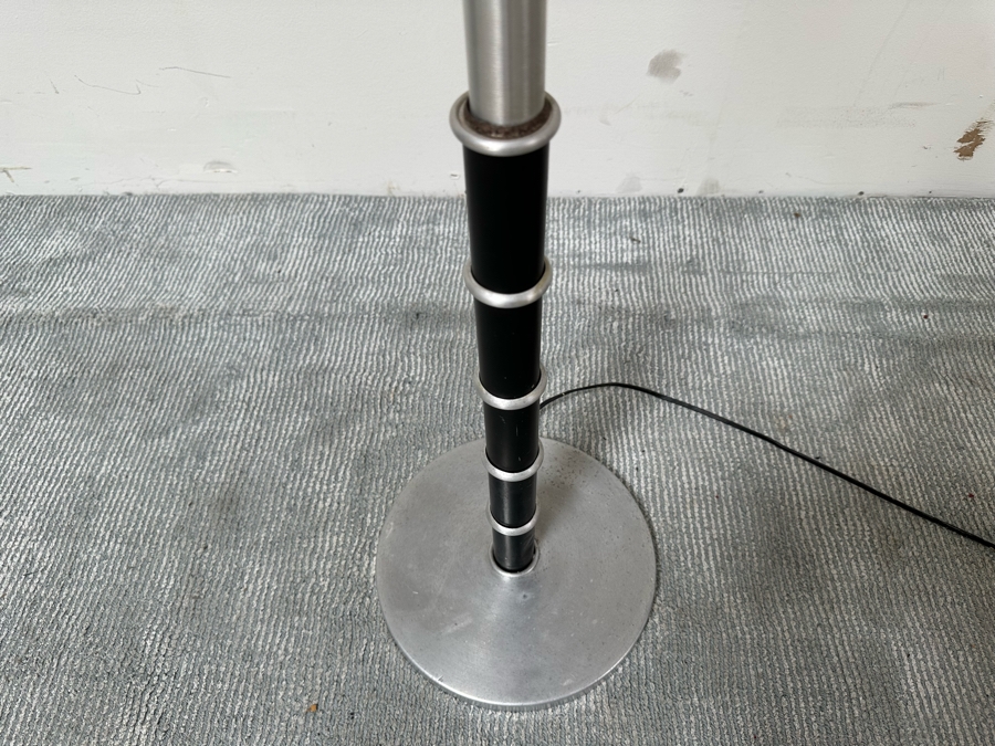 Stunning Vintage Art Deco Floor Lamp Torchiere Aluminum [Photo 8]