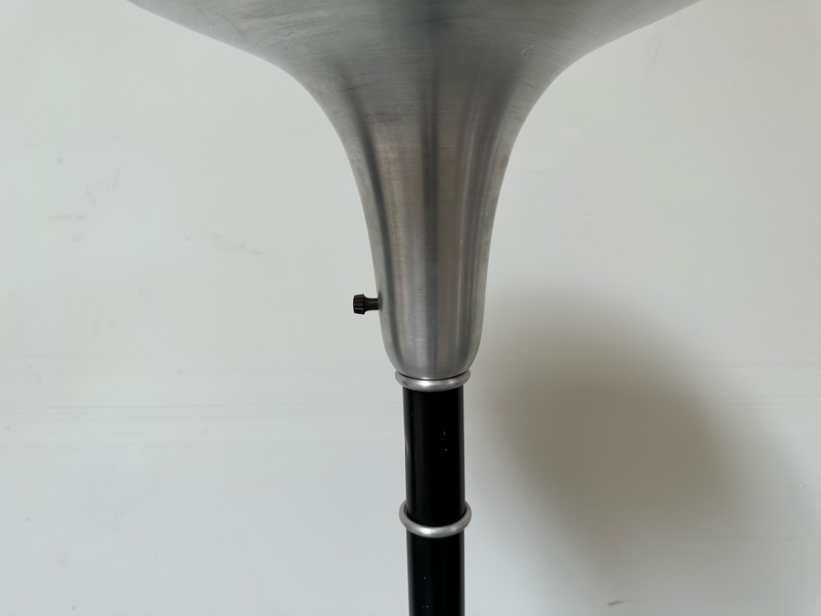Stunning Vintage Art Deco Floor Lamp Torchiere Aluminum [Photo 6]