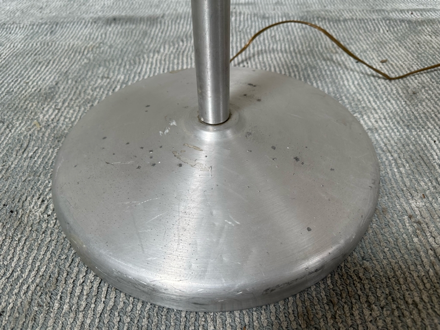 Vintage Art Deco Aluminum Floor Lamp 64.5H [Photo 6]