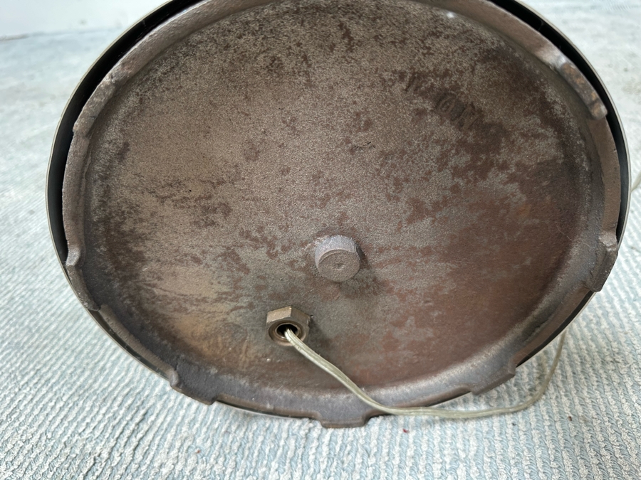 Kurt Versen Vintage Art Deco Flip Top Shade Modernist Floor Lamp Reading / Torchiere 62H [Photo 13]