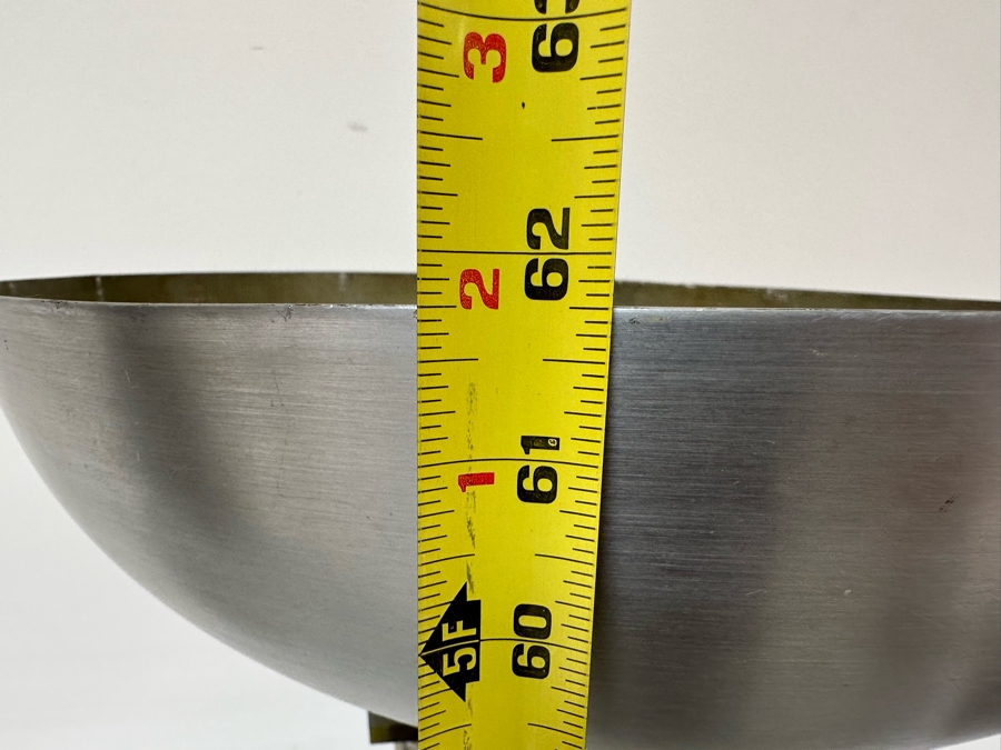 Kurt Versen Vintage Art Deco Flip Top Shade Modernist Floor Lamp Reading / Torchiere 62H [Photo 12]