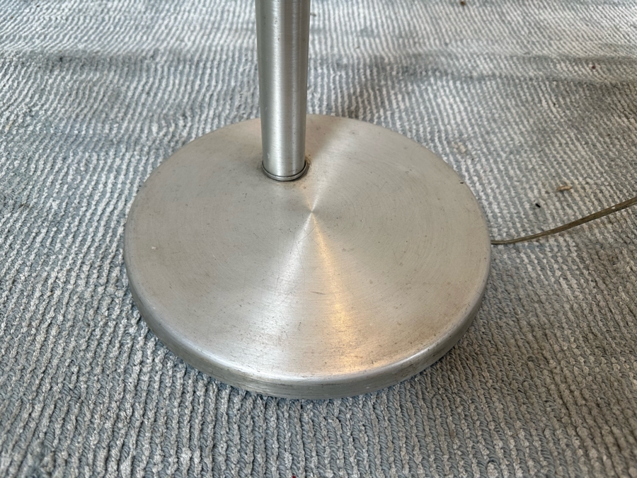 Kurt Versen Vintage Art Deco Flip Top Shade Modernist Floor Lamp Reading / Torchiere 62H [Photo 10]