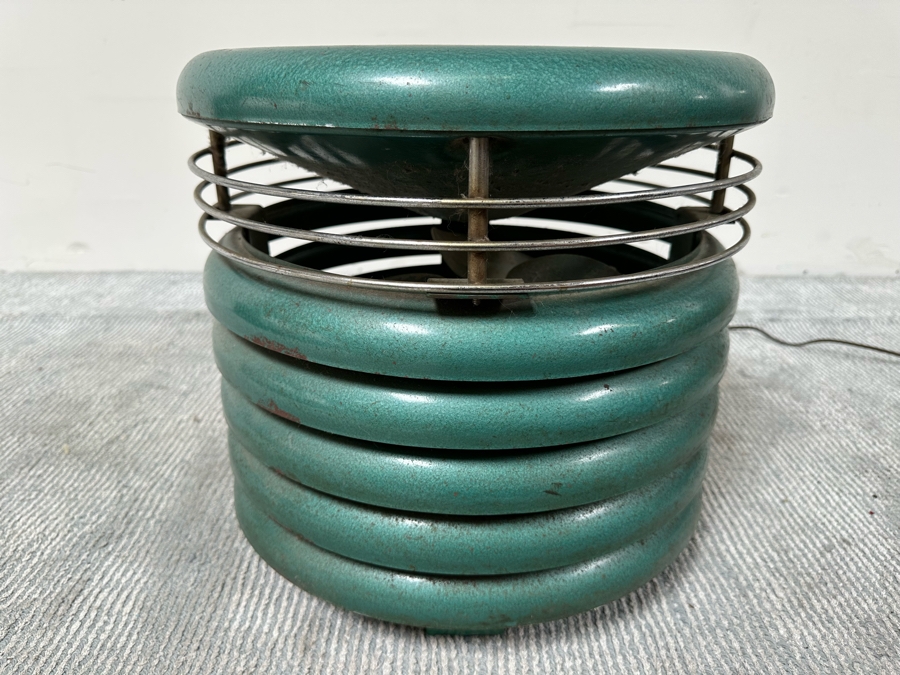 Vintage Art Deco Circulair Fan By The Kisco Company Inc St Louis, MO Model KF 50 16W X 15H [Photo 3]