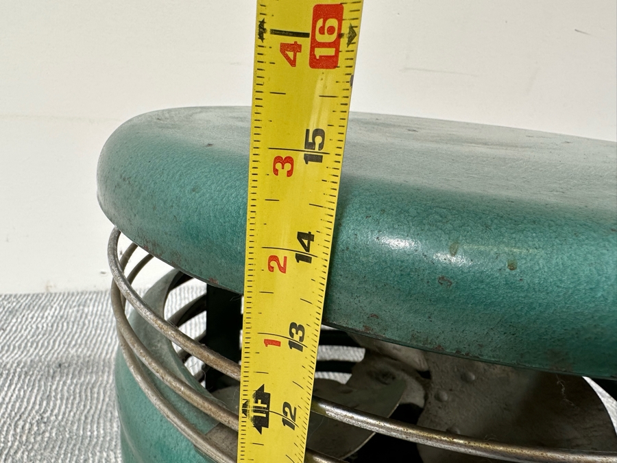 Vintage Art Deco Circulair Fan By The Kisco Company Inc St Louis, MO Model KF 50 16W X 15H [Photo 13]