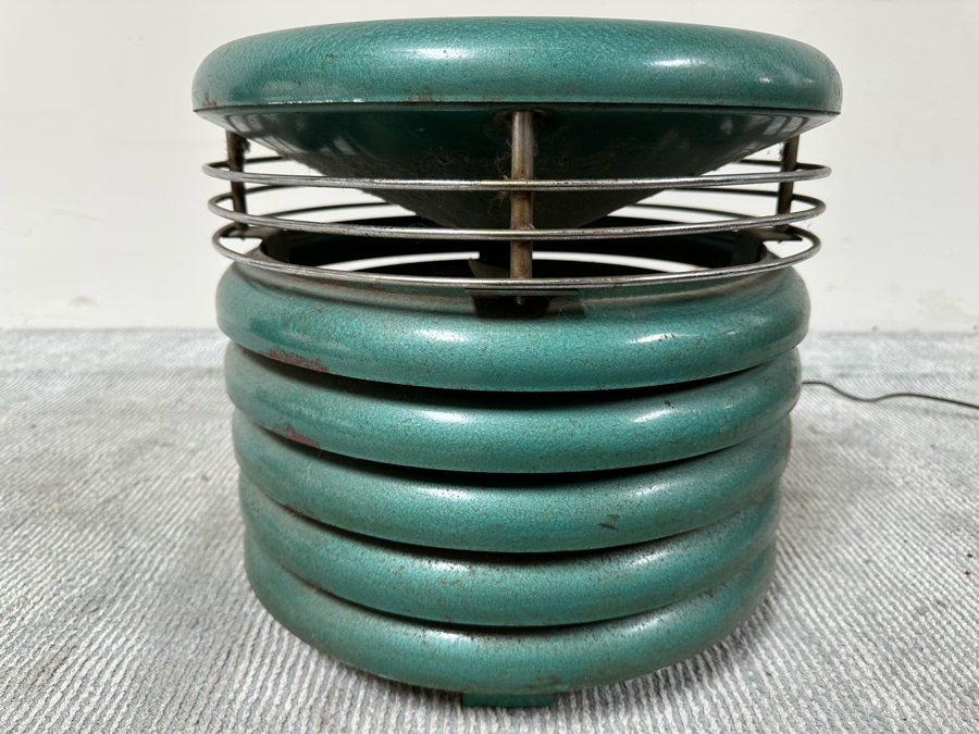 Vintage Art Deco Circulair Fan By The Kisco Company Inc St Louis, MO Model KF 50 16W X 15H [Photo 4]