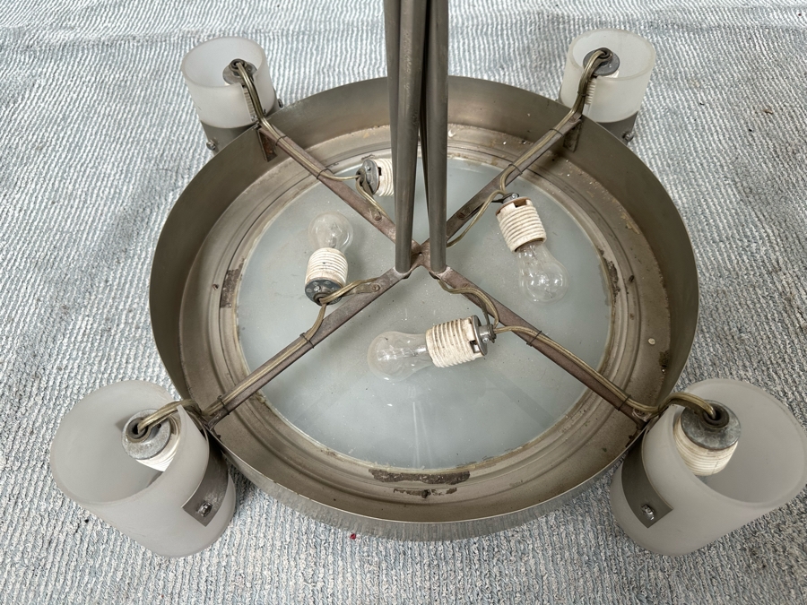 Vintage Art Deco Style Light Fixture 28W X 32H [Photo 9]
