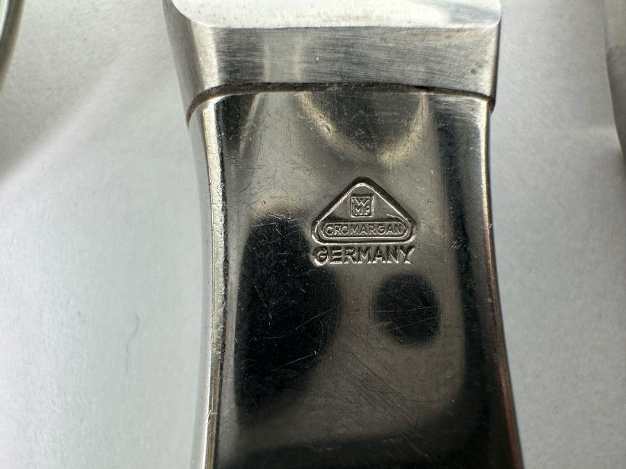 Modernist Flatware Set By WMF Cromargan Germany 57 Pieces [Photo 10]