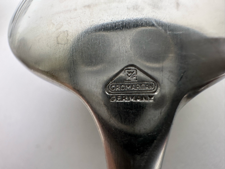 Modernist Flatware Set By WMF Cromargan Germany 57 Pieces [Photo 17]