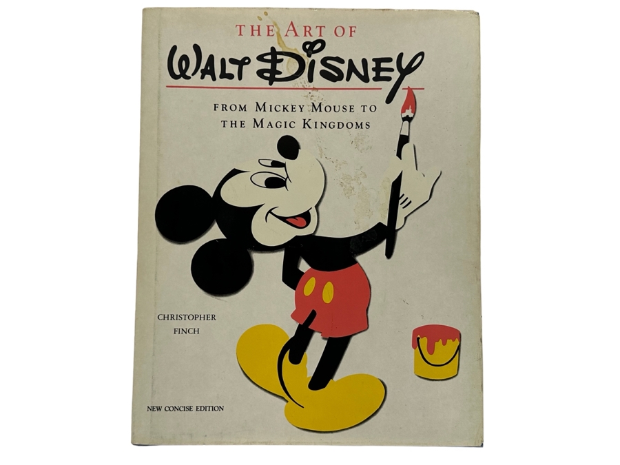 Vintage 1988 First Revised Edition Book The Art Of Walt Disney [Photo 1]