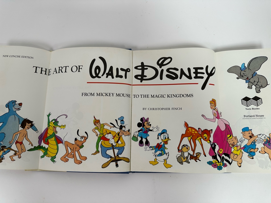 Vintage 1988 First Revised Edition Book The Art Of Walt Disney [Photo 3]