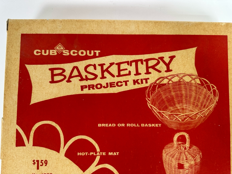 Vintage Cub Scout Basketry Project Kit [Photo 2]