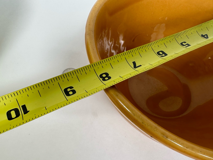 Pair Of Mid-Century Bauer Pottery Bowls Los Angeles 11W And 8W [Photo 12]