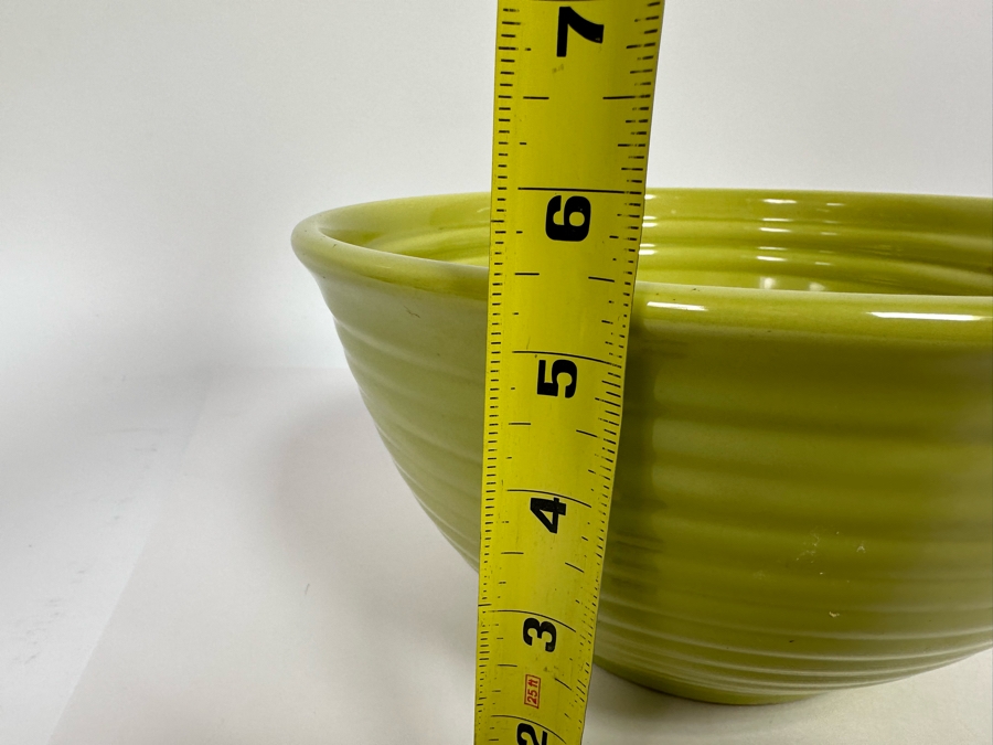 Pair Of Mid-Century Bauer Pottery Bowls Los Angeles 11W And 8W [Photo 11]