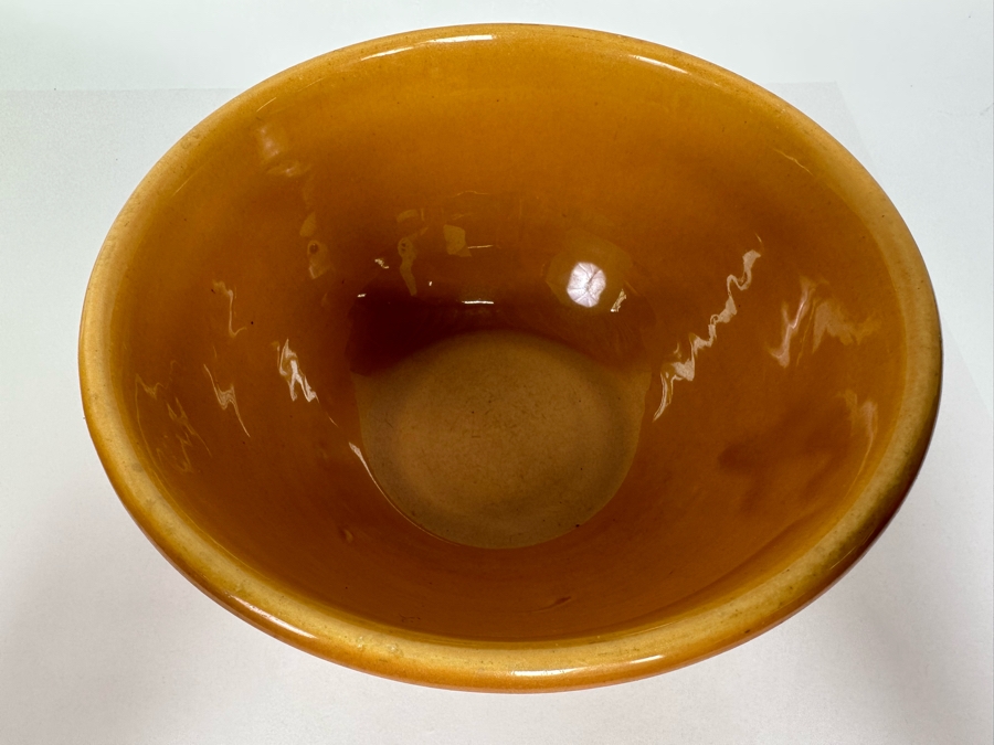 Pair Of Mid-Century Bauer Pottery Bowls Los Angeles 11W And 8W [Photo 7]