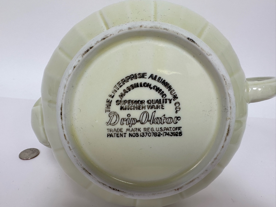 Vintage Teapot Drip-O-Lator By The Enterprise Aluminum Co 12W X 8H [Photo 7]