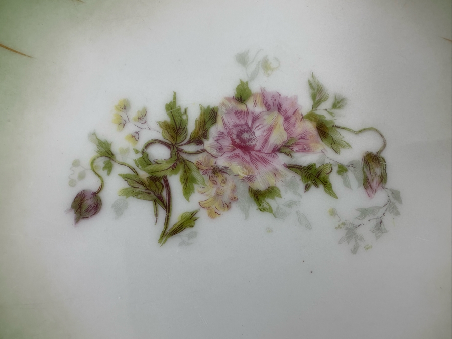 Limoges France Coronet Hand Painted Plate 12R [Photo 5]