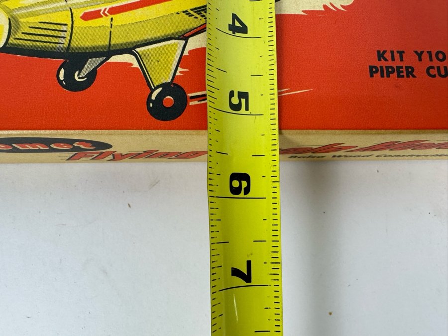 Comet Flying Scale Model Kit Piper Cub Balsa Wood Airplane With Box 20.5W [Photo 13]