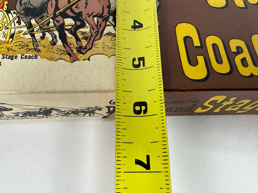 Walt Disney's Disneyland Stage Coach Plastic Model Kit By Strombecker With Box 10.5W [Photo 15]