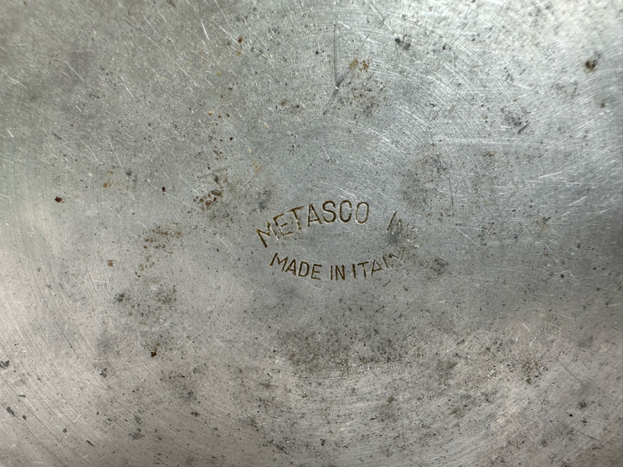 Vintage Art Deco Machine Age Metasco Inc Italian Sugar, Coffee & Tea Canisters [Photo 8]