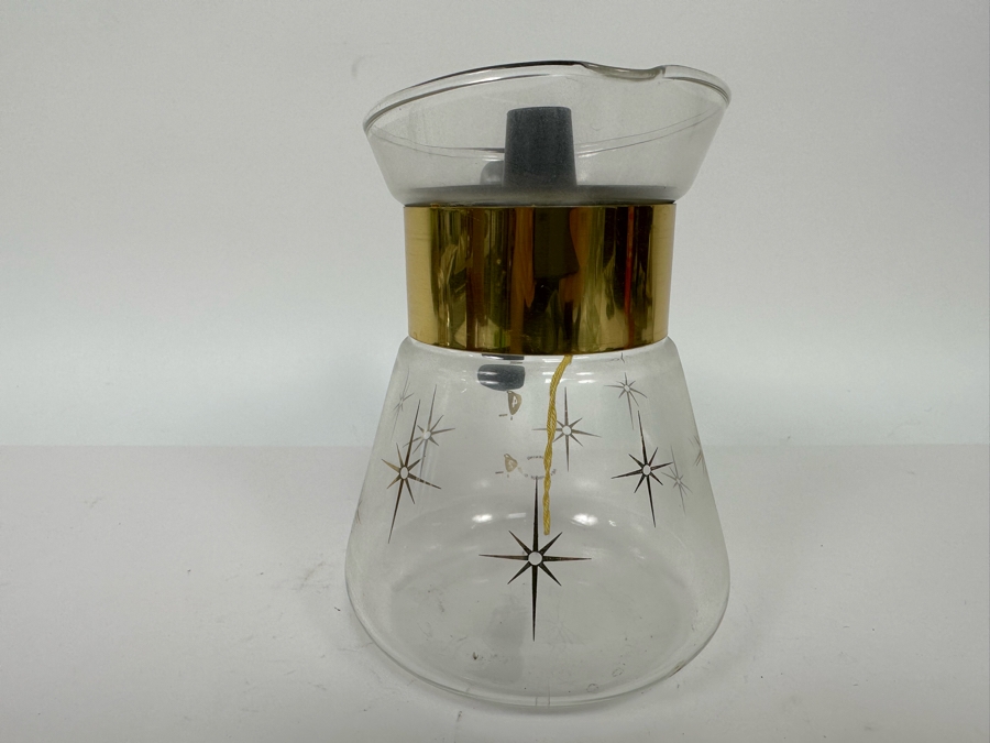 Mid-Century Modern Corning Glass Coffee Carafe 7H [Photo 4]
