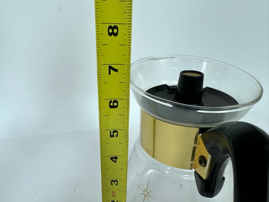 Mid-Century Modern Corning Glass Coffee Carafe 7H [Photo 7]
