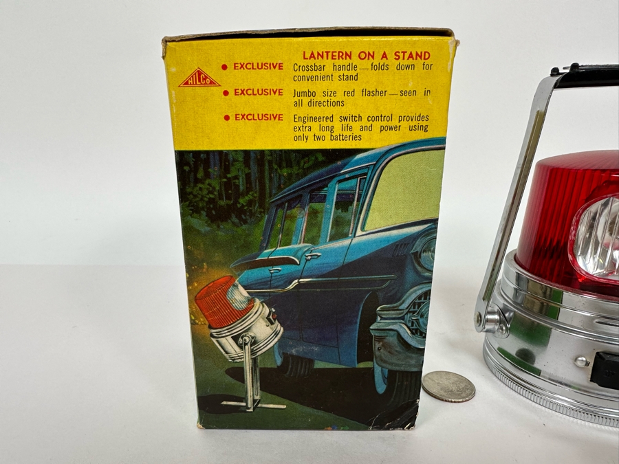 Vintage Reflexcope Deluxe Beam And Blinker Lantern With Box [Photo 5]