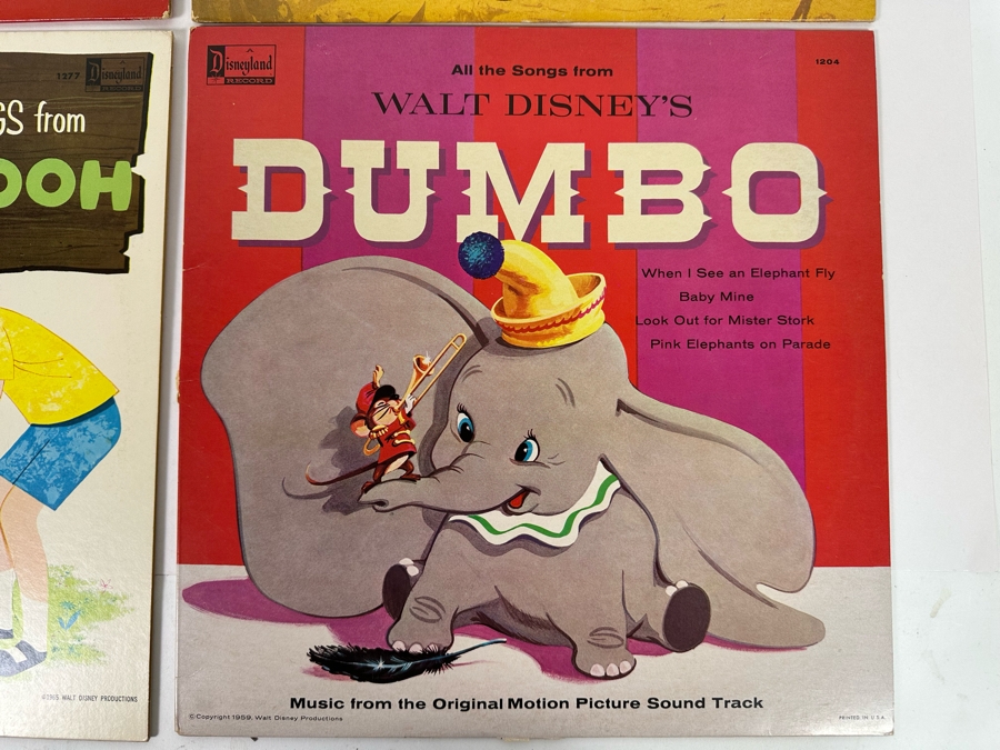 Four Vintage Walt Disney Disneyland Records [Photo 6]