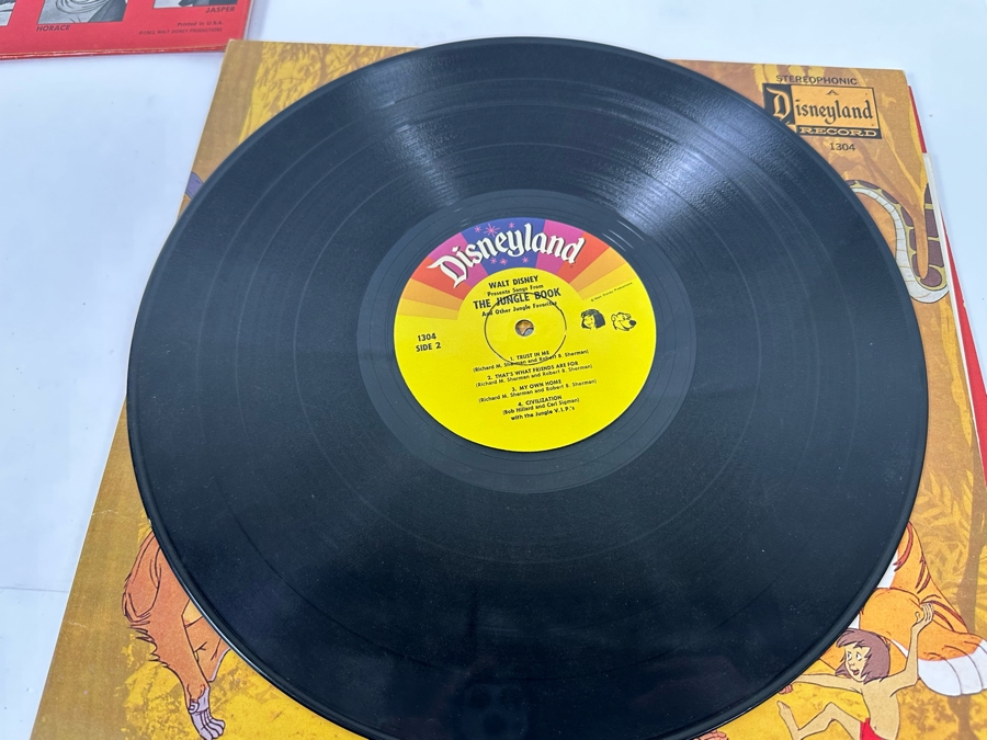Four Vintage Walt Disney Disneyland Records [Photo 11]
