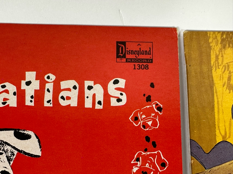 Four Vintage Walt Disney Disneyland Records [Photo 3]