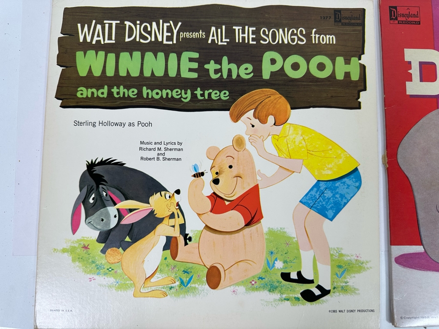 Four Vintage Walt Disney Disneyland Records [Photo 7]