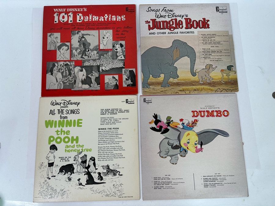 Four Vintage Walt Disney Disneyland Records [Photo 8]