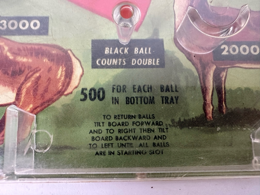 Vintage Marx Toys The Big Game Bagatelle Game 10 X 16 [Photo 16]