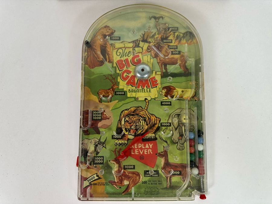 Vintage Marx Toys The Big Game Bagatelle Game 10 X 16 [Photo 7]