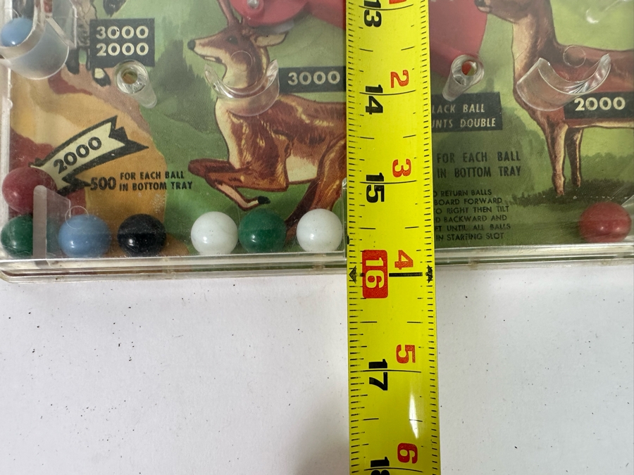 Vintage Marx Toys The Big Game Bagatelle Game 10 X 16 [Photo 23]